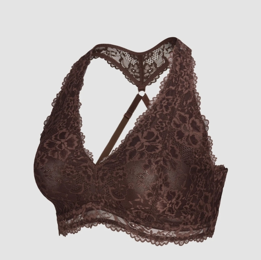 NWT Savage X Fenty floral racerback wireless bralette in sz 2X (3 colors)